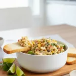 Colorful Southwest Chicken Salad with vegetables and grilled chicken